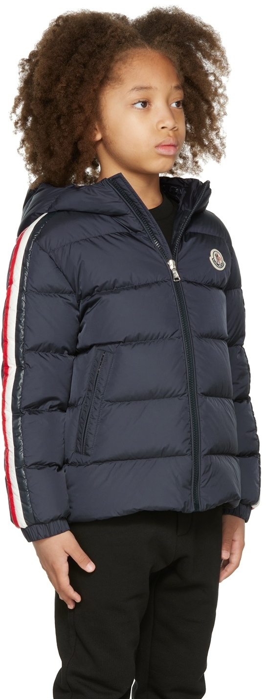 Moncler Enfant Girls Eucalyptus Jacket in Navy
