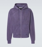 Our Legacy Rascal cotton fleece zip-up hoodie