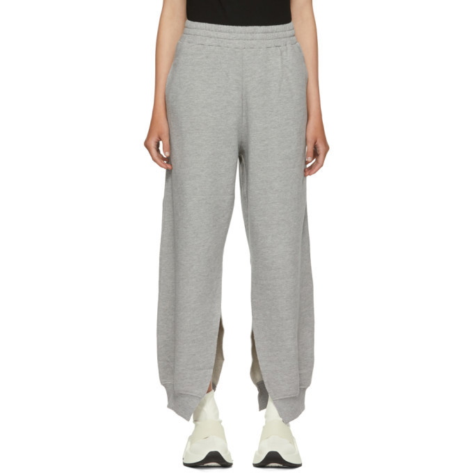 Photo: MM6 Maison Martin Margiela Grey Slit Sweatpants