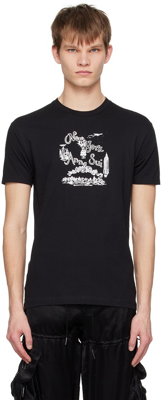 Photo: Anna Sui SSENSE Exclusive Black T-Shirt