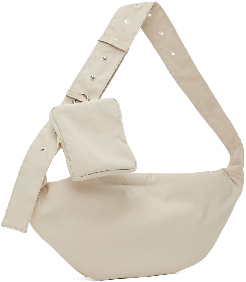 AMOMENTO Beige 3 Way Pouch