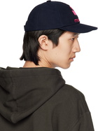 Isabel Marant Navy Tyron Logo Cap