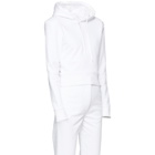 A-Plan-Application White Fitted Hoodie