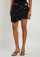 Helmut Lang Field Stretch-cotton Mini Skirt Black