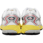 Saucony White & Silver Progrid Ride 1 Sneakers