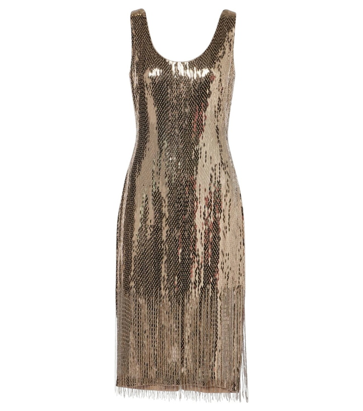 Photo: Ralph Lauren Collection Dolley embellished silk midi dress