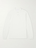 John Elliott - Oversized Cotton-Piqué Polo Shirt - White