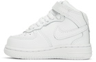 Nike Baby White Force 1 Mid LE Sneakers