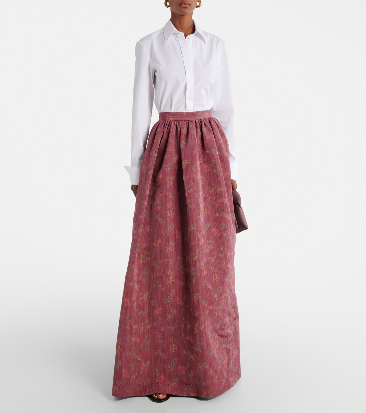 Markarian Morgaine floral maxi skirt