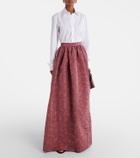 Markarian Morgaine floral maxi skirt