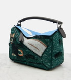 Loewe x Louis Wain Futurist Cat Puzzle tote bag