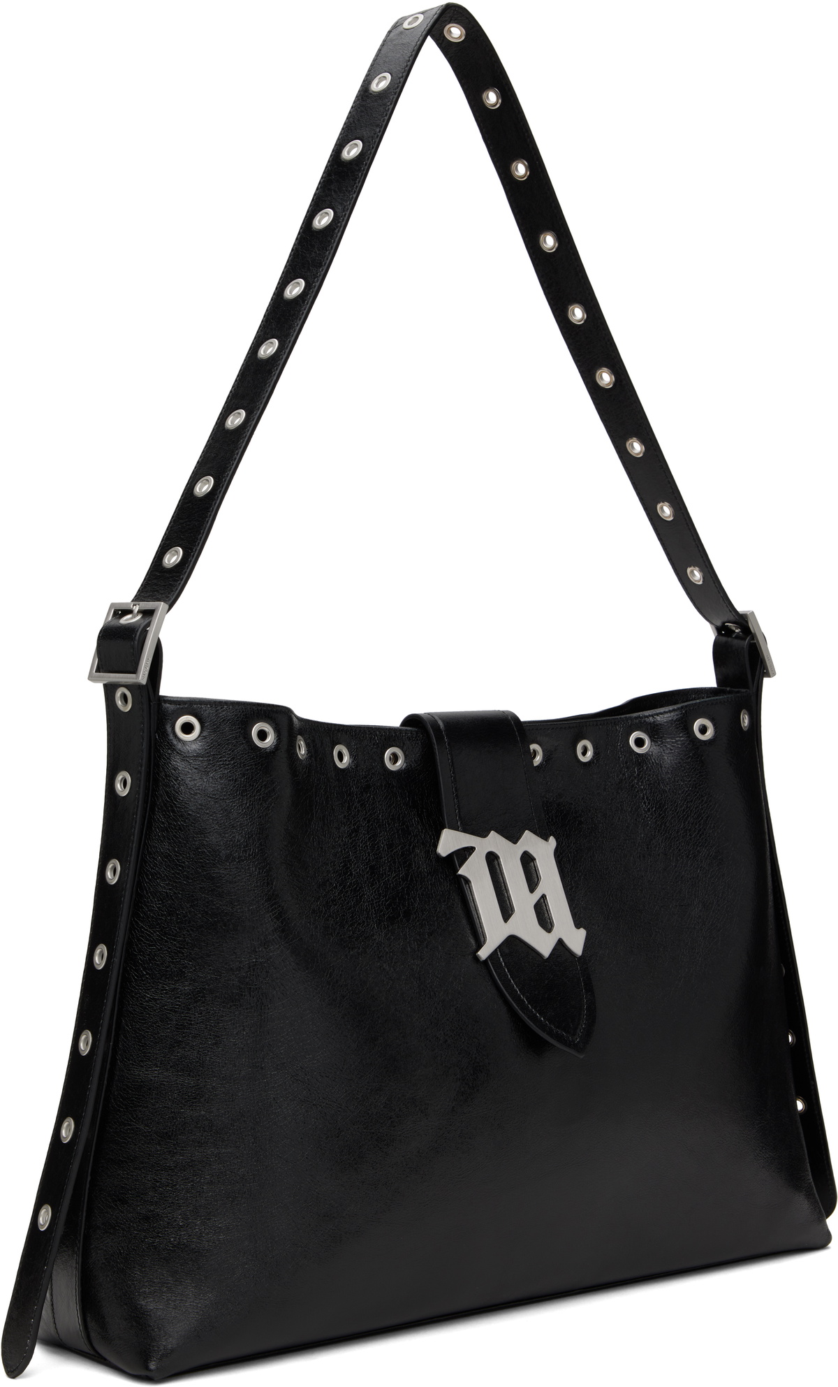 MISBHV Black Leather Bag