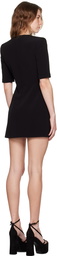 Balmain Black Hardware Minidress