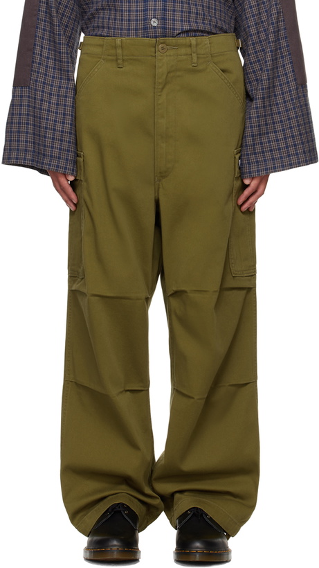 Photo: Levi's Green Skateboarding Loose Cargo Pants