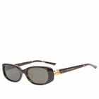 Gentle Monster Dust Musk Sunglasses in Tortoise/Black 