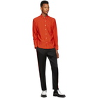 AMI Alexandre Mattiussi Red Summer Fit Shirt