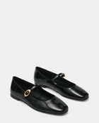 Steve Madden Lolli Flats in Black Patent
