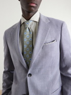 Mr P. - Wool, Silk and Linen-Blend Suit Jacket - Purple