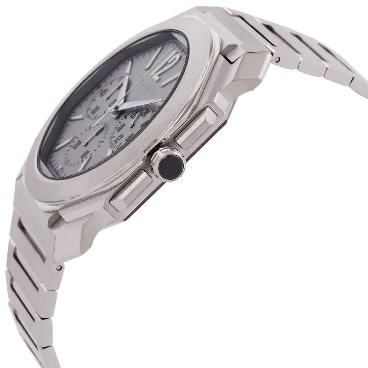 Bvlgari Octo Finissimo Chronograph Automatic Silver Dial Mens Watch 103661
