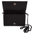 Versace Jeans Couture Black Snake Logo Chain Wallet