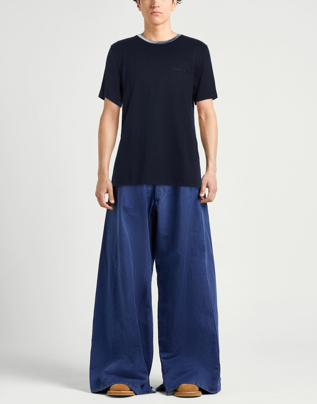 Missoni Mens T-shirt Midnight in Blue