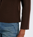 Saint Laurent Knitted wool cardigan