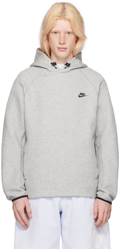 Photo: Nike Gray Printed Hoodie