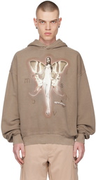 MISBHV Brown Dream Machine Hoodie