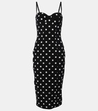 Dolce&Gabbana Polka-dot midi dress