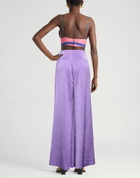 Nanushka Womens Pants in Purple