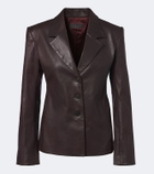 Stouls Helly leather blazer