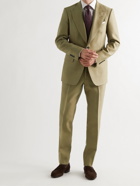 TOM FORD - Shelton Slim-Fit Wool and Silk-Blend Suit Jacket - Green