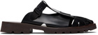 HEREU Black Canya Sport Sandals