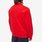 Moncler Men's Logo Crew Sweat in Red