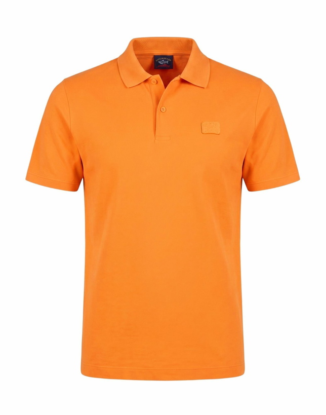 Photo: Paul & Shark Mens Polo shirt in Orange