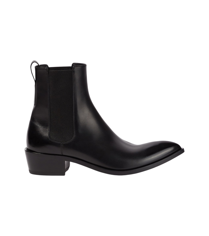 Photo: Tom Ford Leather Chelsea boots