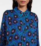 Diane von Furstenberg Alona satin blouse