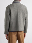 De Bonne Facture - Bookstore Cotton-Trimmed Virgin Wool Jacket - Green