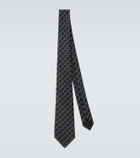 Gucci Horsebit silk jacquard tie