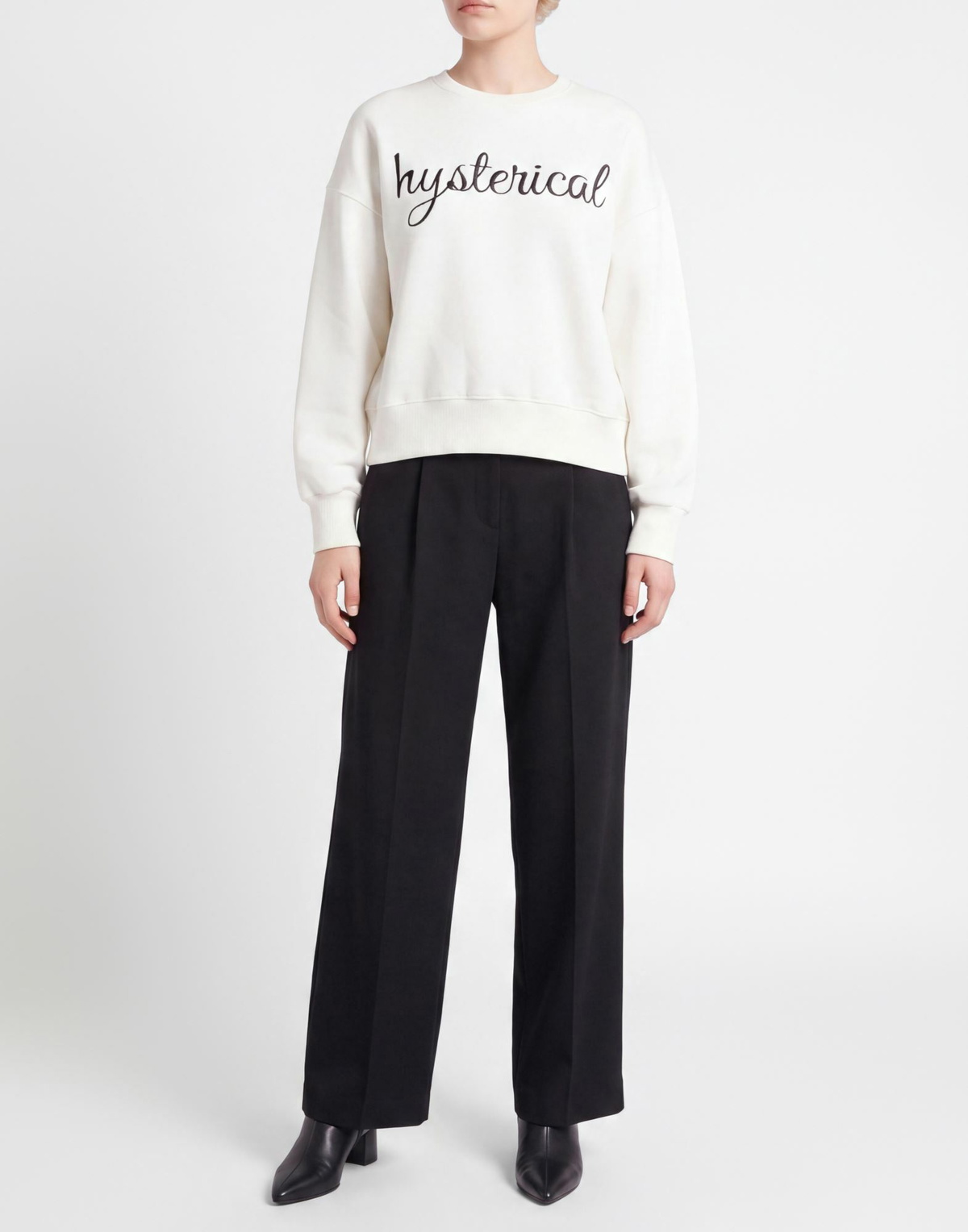 Berna Womens Sweatshirt in White