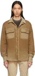 COTTON CITIZEN Tan Bronx Button-Down Shirt