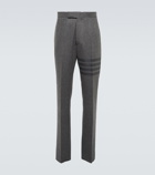 Thom Browne - 4-Bar wool and cashmere pants