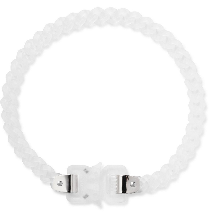 Photo: 1017 ALYX 9SM - Transparent Chain Necklace - White