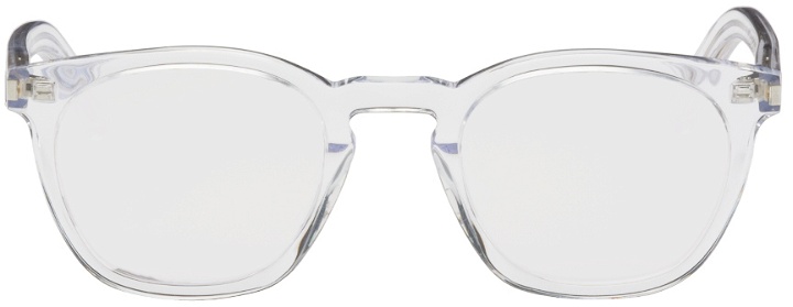 Photo: Saint Laurent Transparent SL 28 Sunglasses