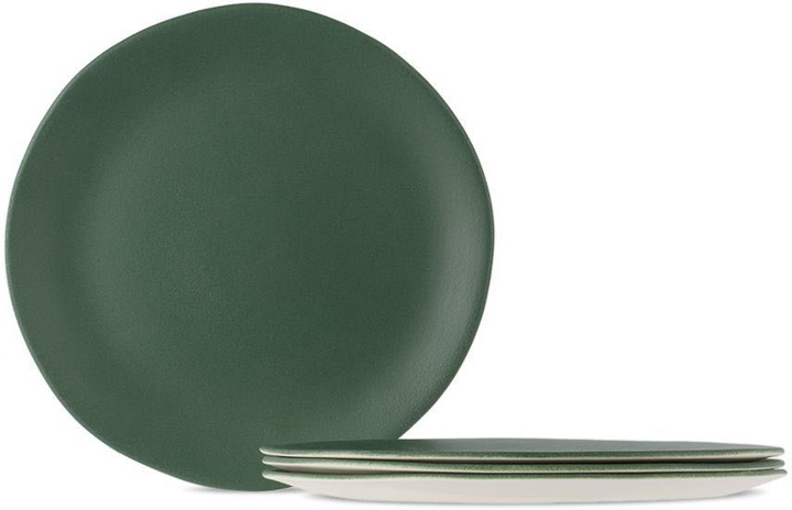 Photo: Jars Céramistes Green Maguelone Round L Plate Set