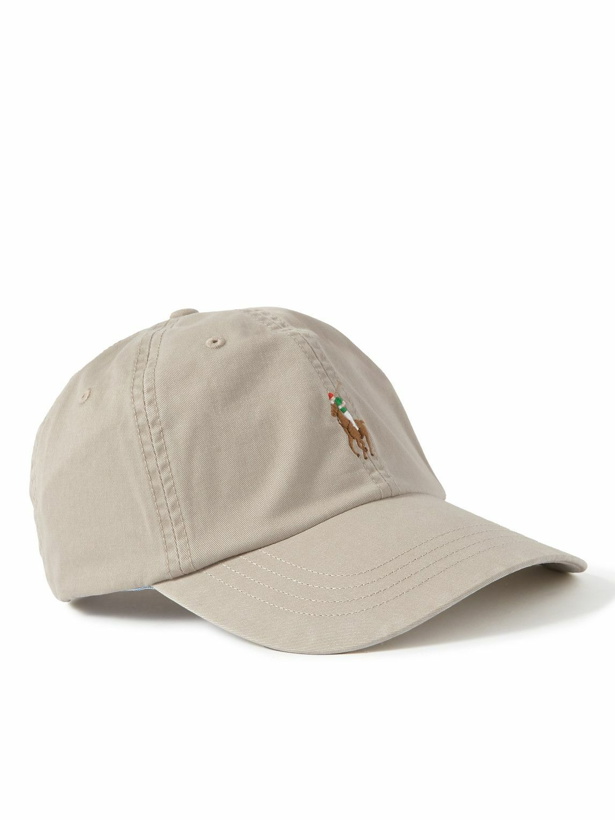 Photo: Polo Ralph Lauren - Logo-Embroidered Cotton-Twill Baseball Cap