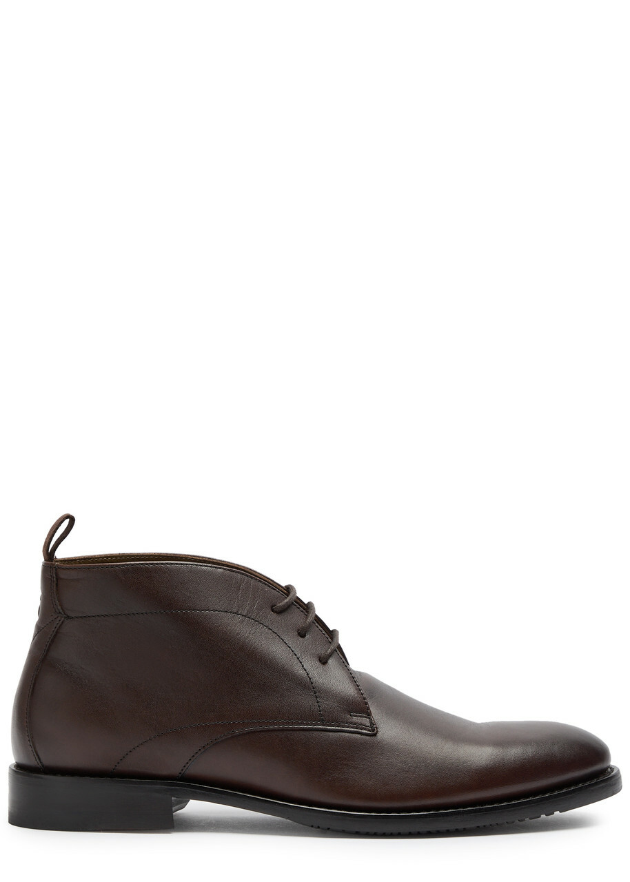 Oliver Sweeney Farleton Leather Desert Boots Brown