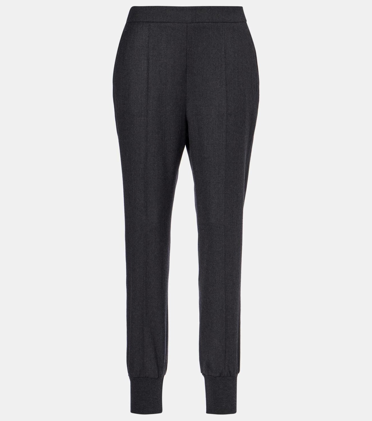 Stella McCartney Mid-rise wool tapered sweatpants