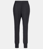 Stella McCartney Mid-rise wool tapered sweatpants
