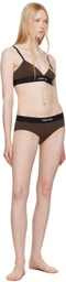TOM FORD Brown Modal Signature Boy Shorts